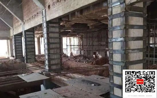 柱子外潜江经济开发区包钢加固